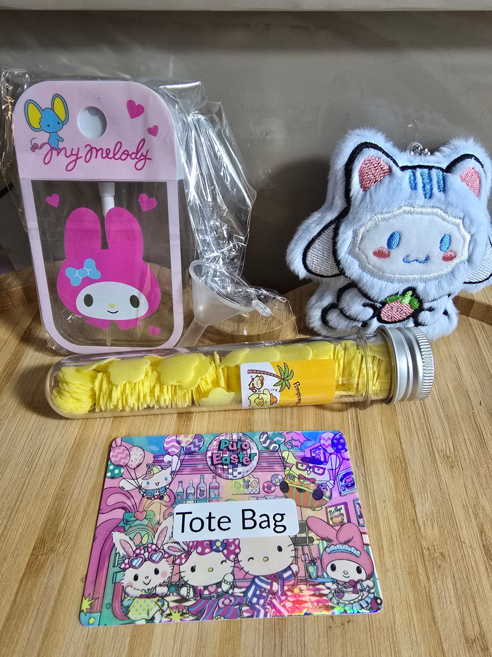 Happy Mix Mix Bags - Fun and Cute Sanrio Items! Opened in a TikTok video.