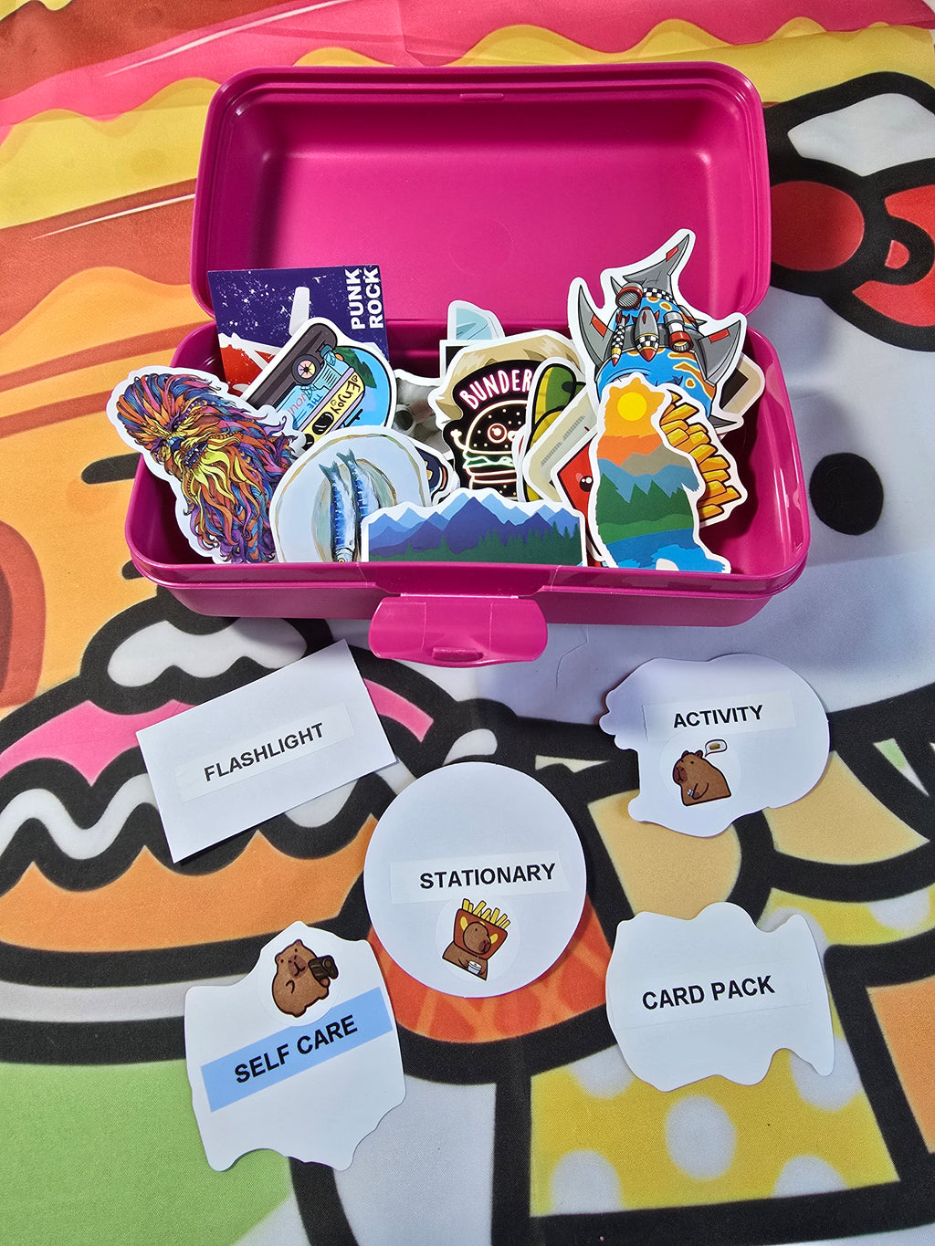 *NEW* BOYS Sticker Picks - Limited Quantities available for this new product.  Find a Capybara and get another Sticker Pick!