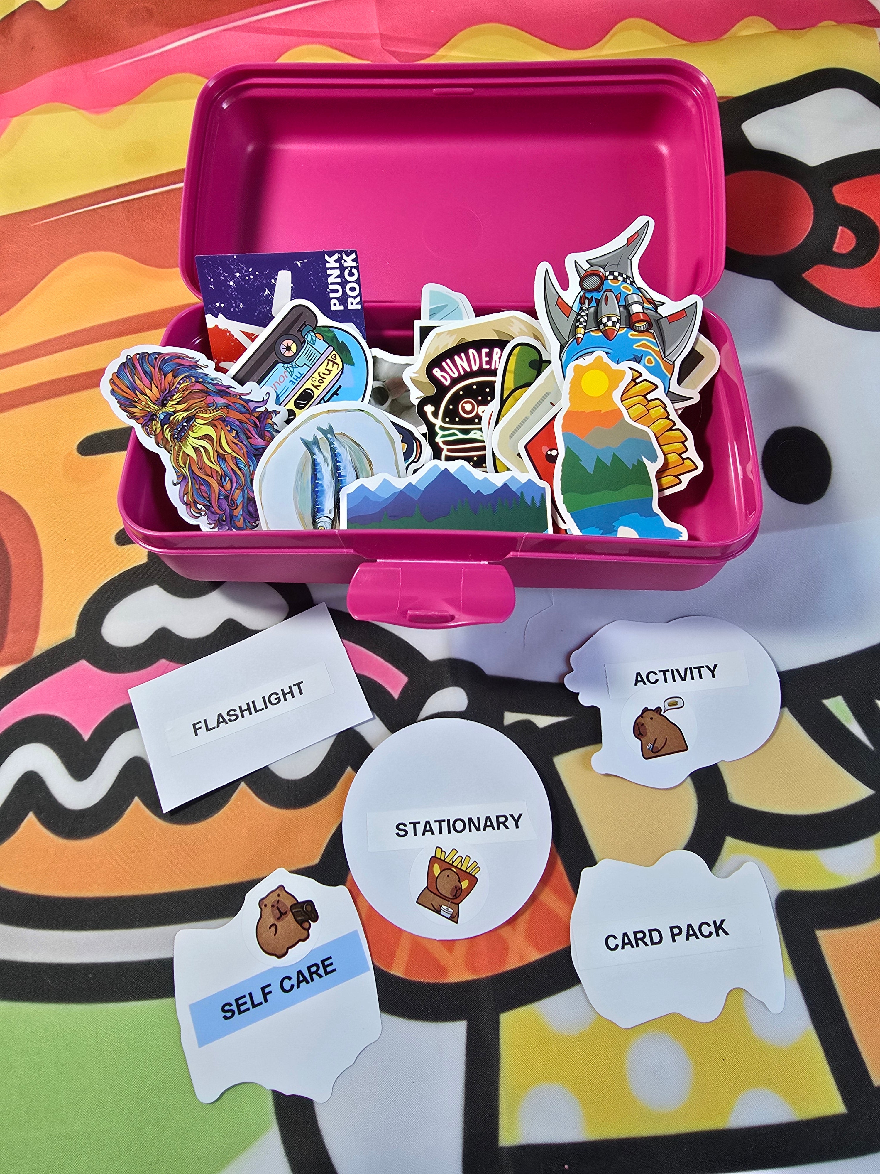 *NEW* BOYS Sticker Picks - Limited Quantities available for this new product.  Find a Capybara and get another Sticker Pick!